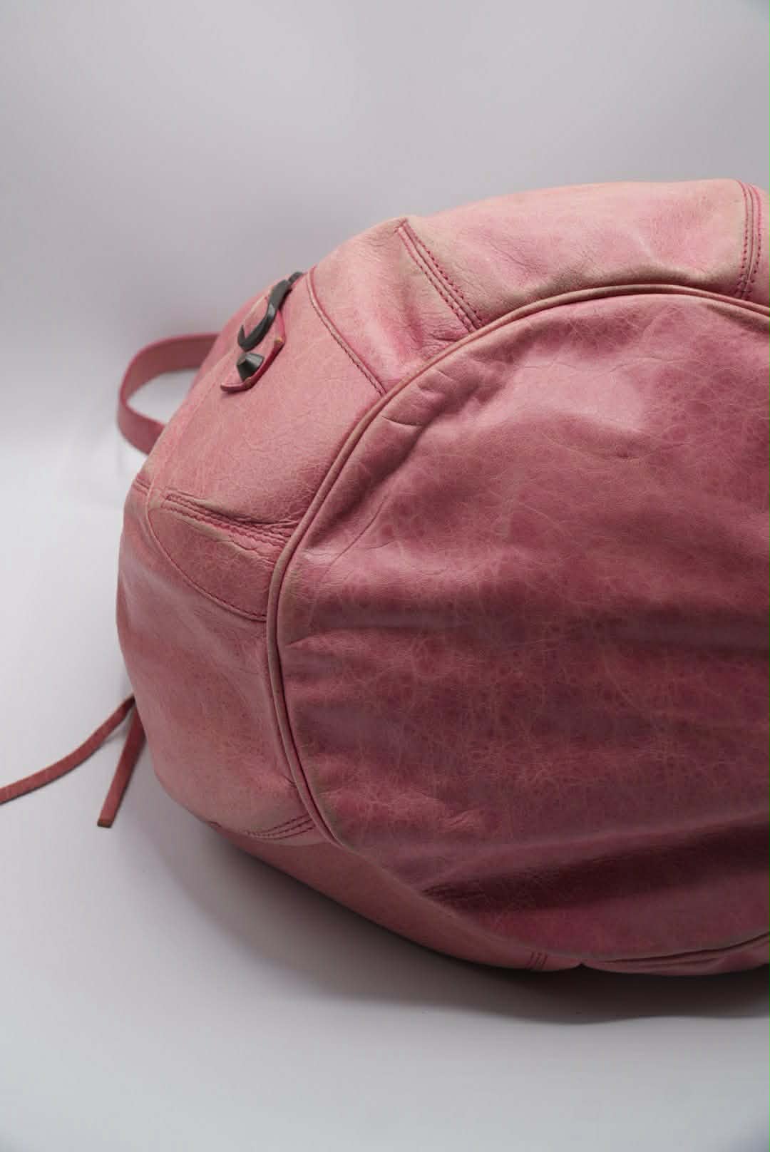 Balenciaga Pink Pompon Bag