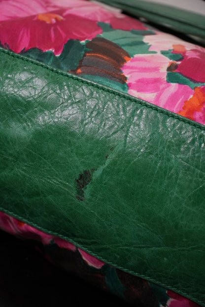Balenciaga Motocross Giant 21 Floral City Bag