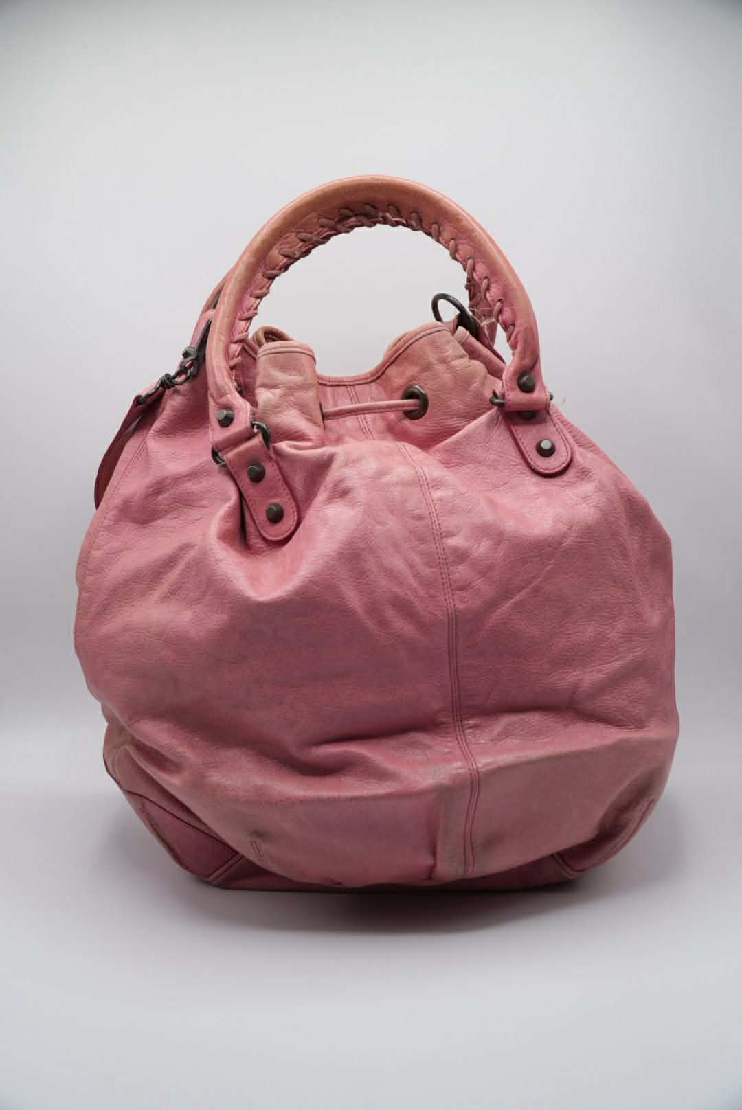 Balenciaga Pink Pompon Bag