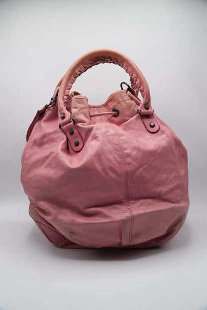 Balenciaga Pink Pompon Bag