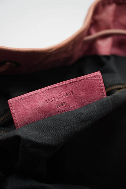 Balenciaga Pink Pompon Bag