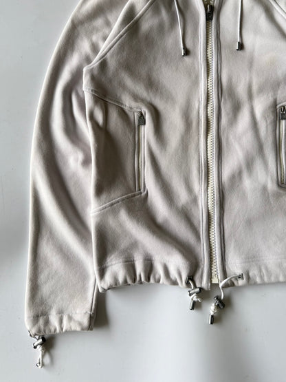 Vintage Chanel Sport Line Zip-up Hoodie with Coco Mark