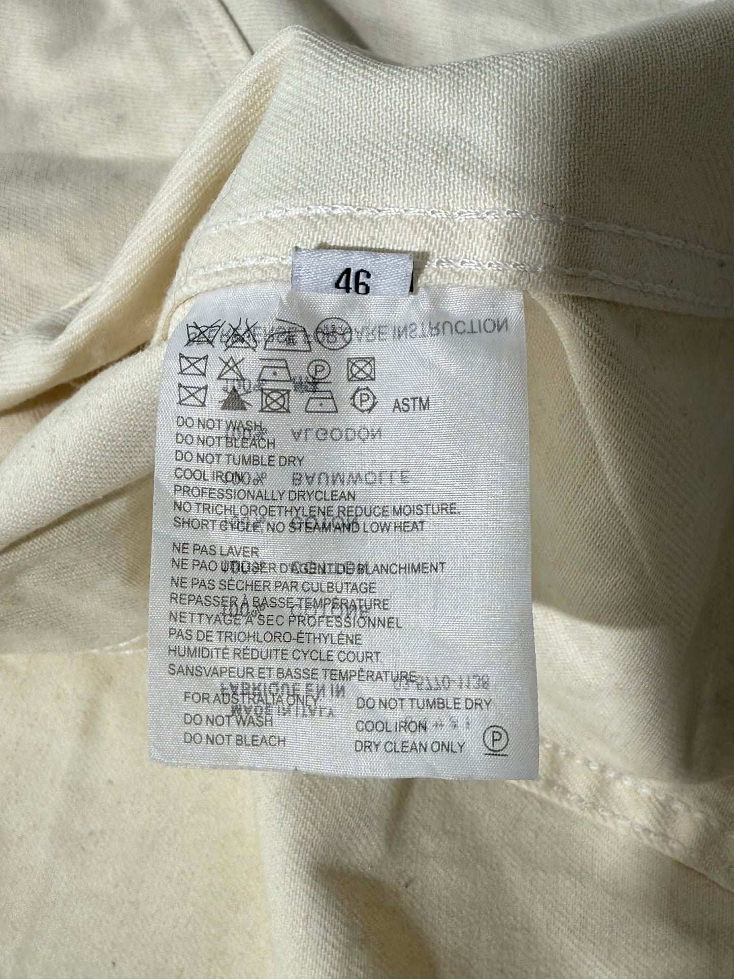 Helmut Lang 2003SS Leather Sleeve Denim Jacket