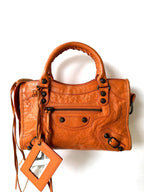 2000’s Balenciaga Tangerine Mini City Bag