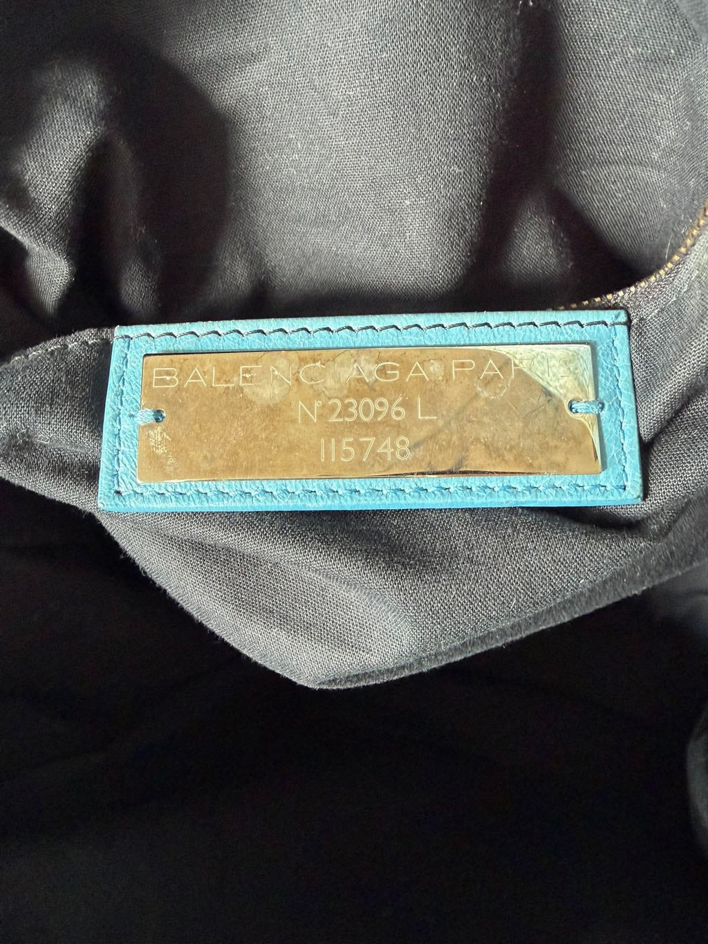2000’s Balenciaga Sky Blue Classic City Bag