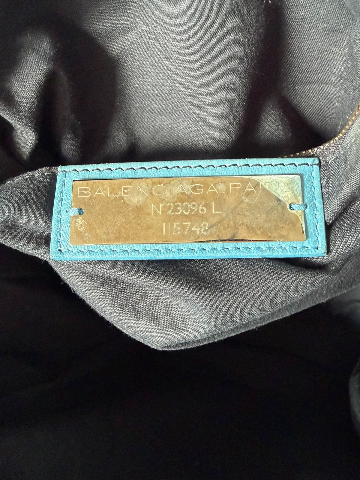 2000’s Balenciaga Sky Blue Classic City Bag