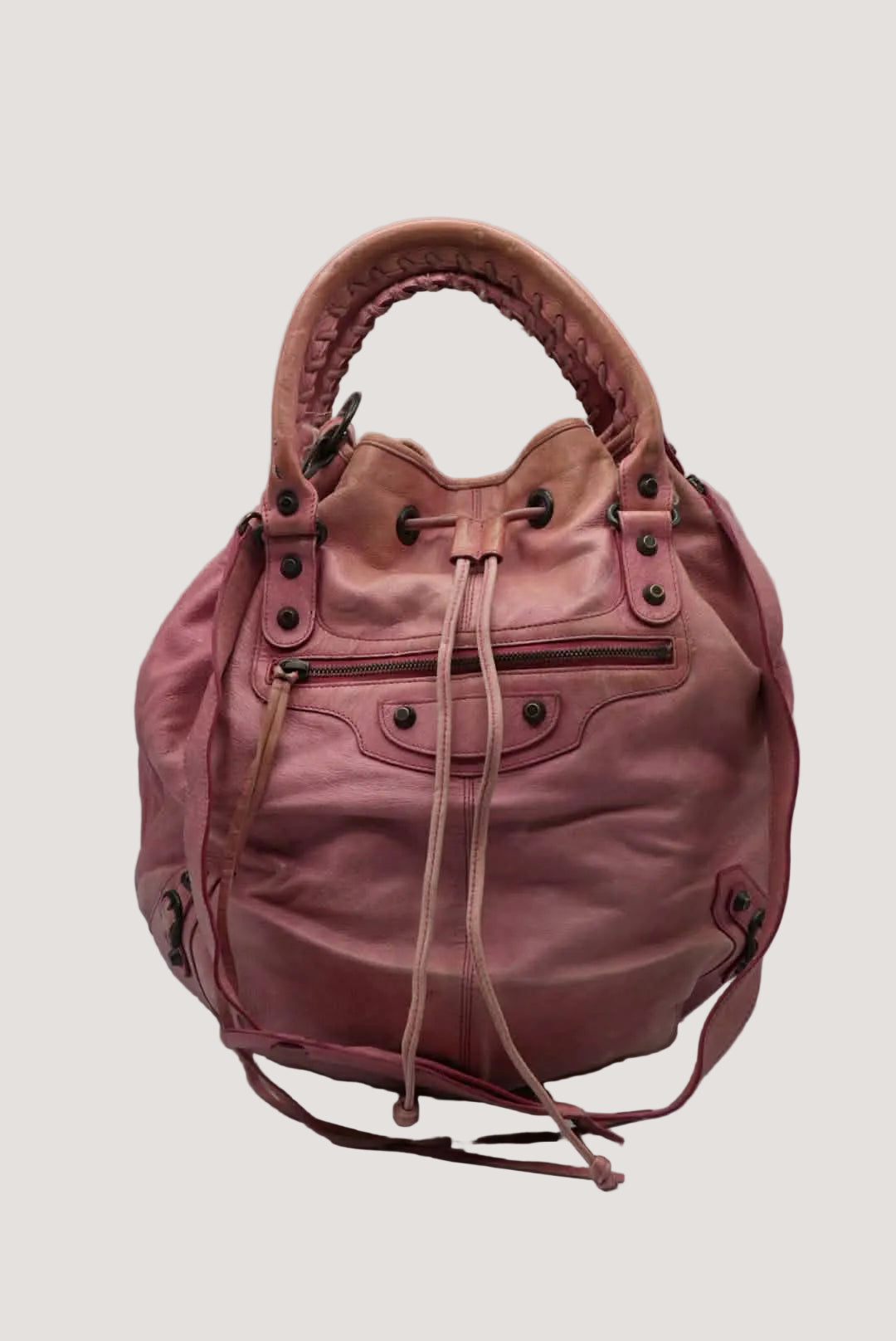 Balenciaga Pink Pompon Bag