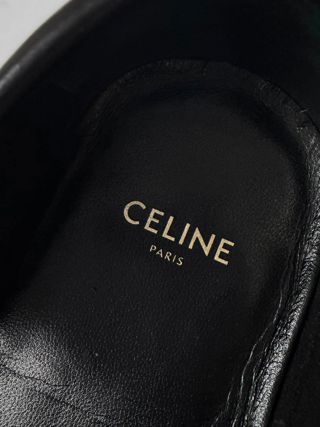 Celine by Hedi Slimane Luco Leather Penny Loafers