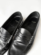 Celine by Hedi Slimane Luco Leather Penny Loafers