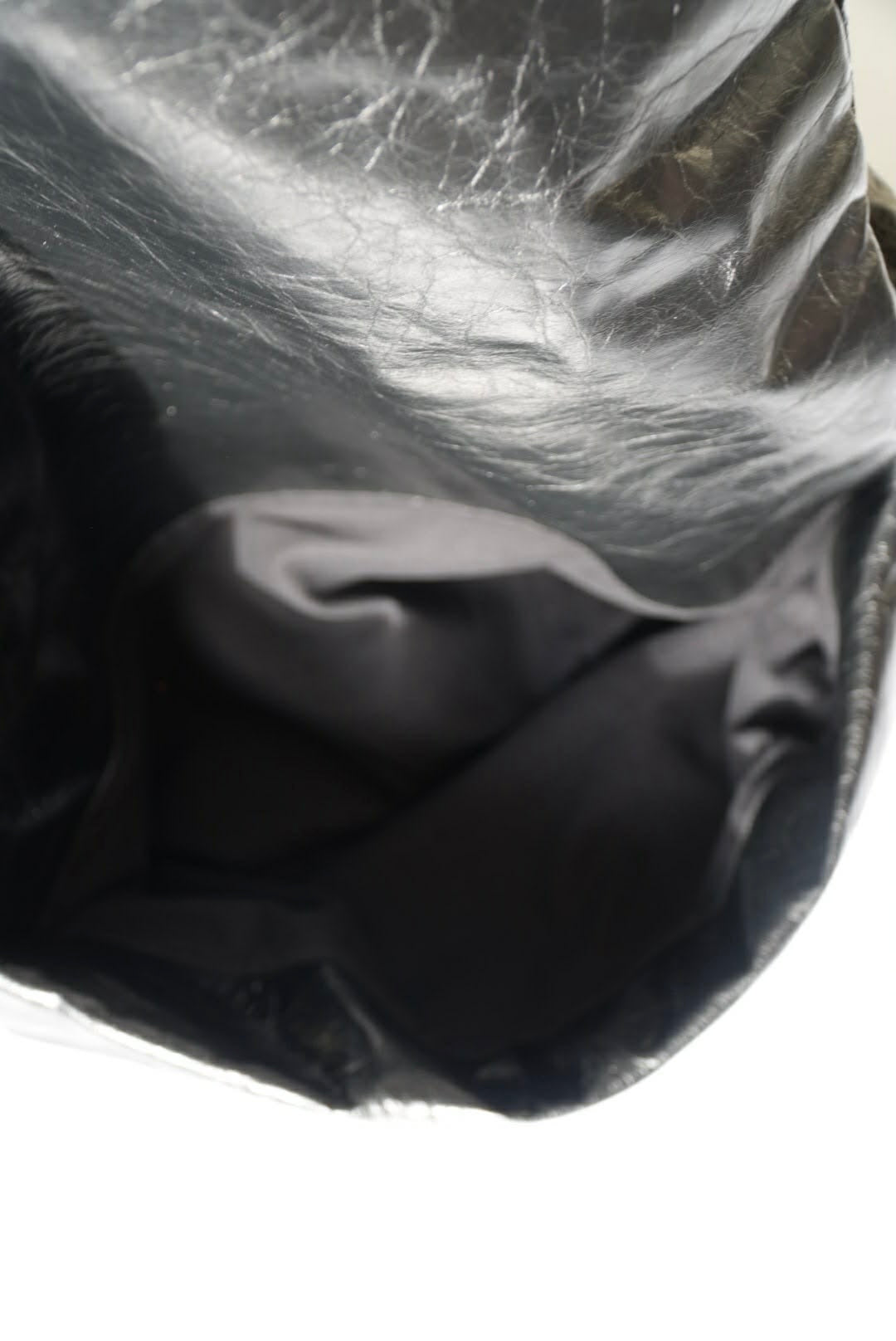 Balenciaga Creased Leather Monaco Chain-Strap Shoulder Bag