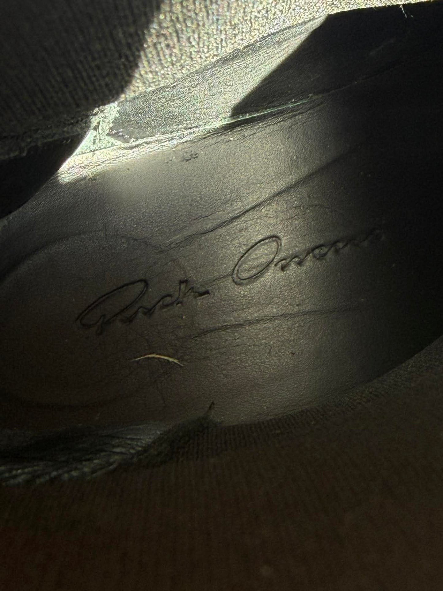 Rick Owens Beatle Bozo Tractor Boots