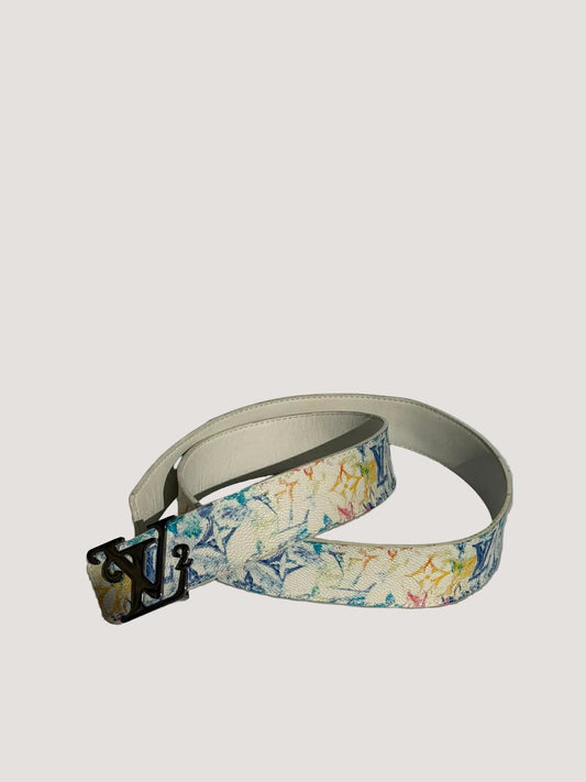 Louis Vuitton Santur LV Shape Monogram Pastel Colors Belt