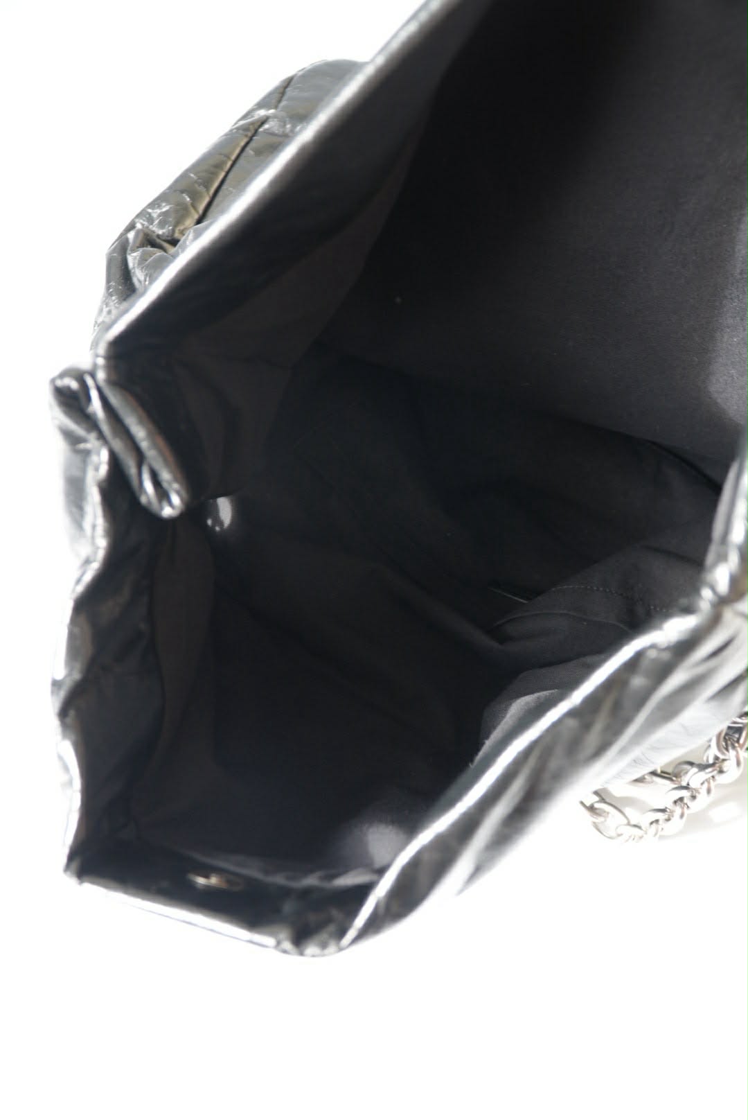 Balenciaga Creased Leather Monaco Chain-Strap Shoulder Bag