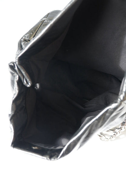 Balenciaga Creased Leather Monaco Chain-Strap Shoulder Bag