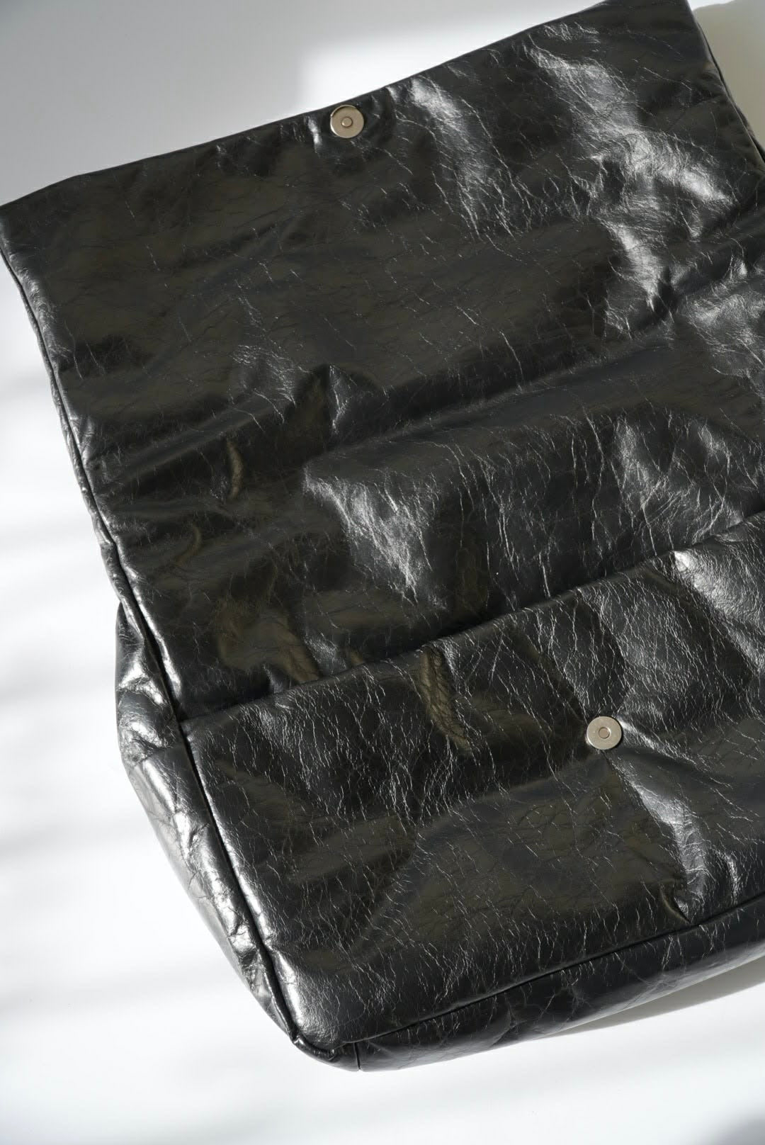 Balenciaga Creased Leather Monaco Chain-Strap Shoulder Bag