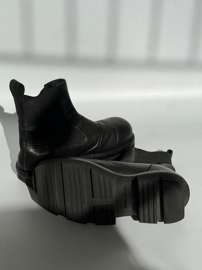 Rick Owens Beatle Bozo Tractor Boots
