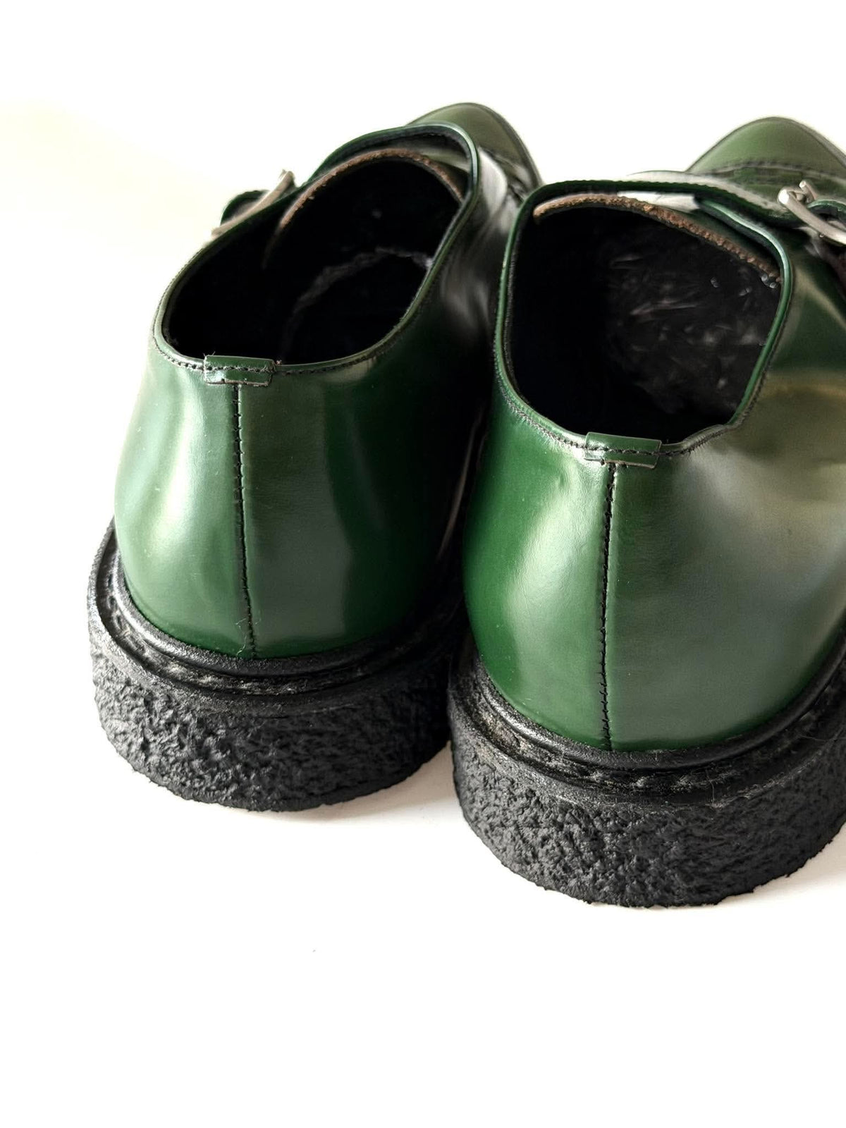 Saint Laurent by Hedi Slimane F/W2014 Green Monk Creeper