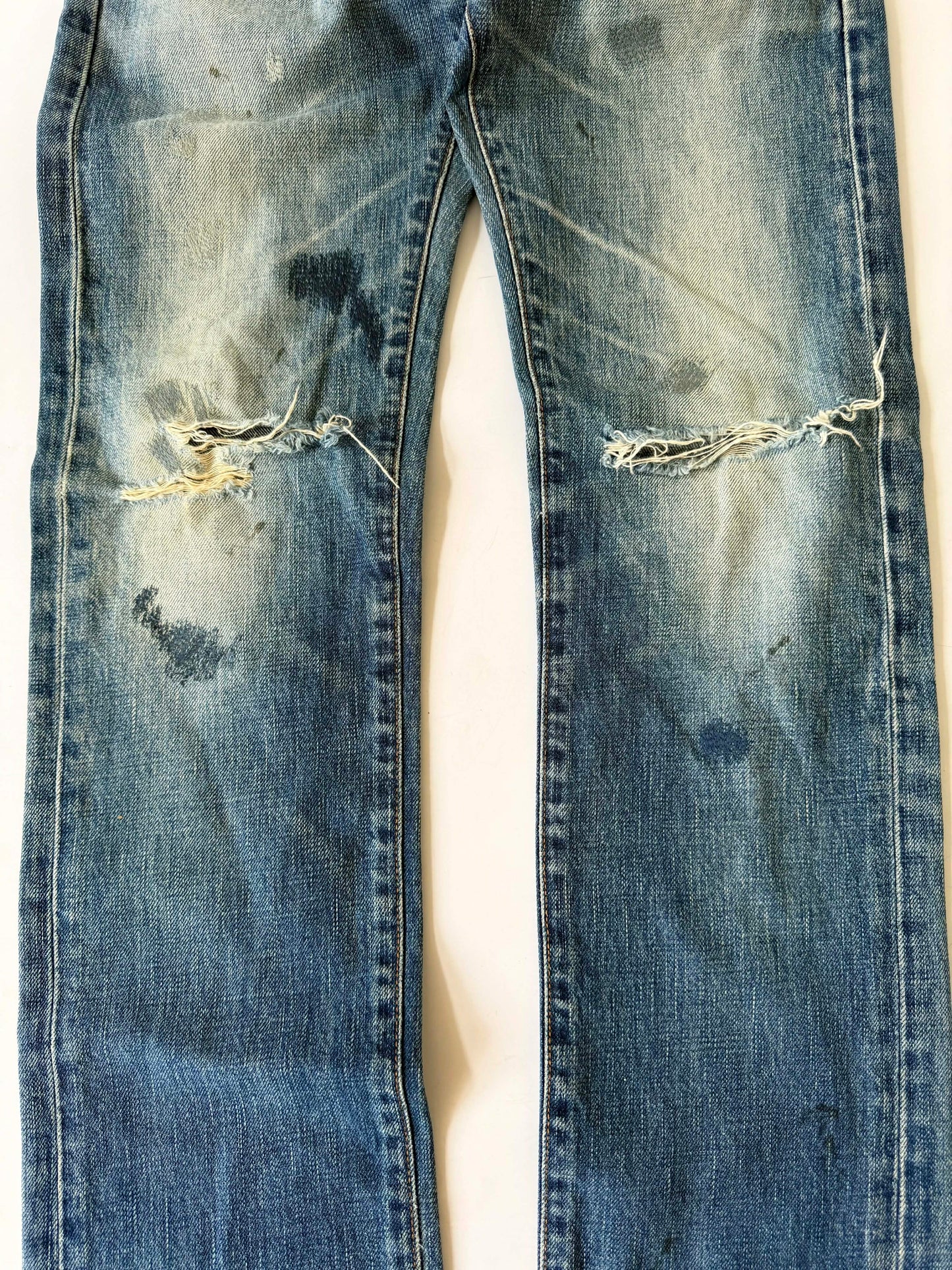 Dior Homme by Hedi slimane Distressed Jeans