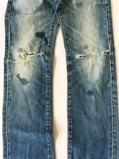 Dior Homme by Hedi slimane Distressed Jeans