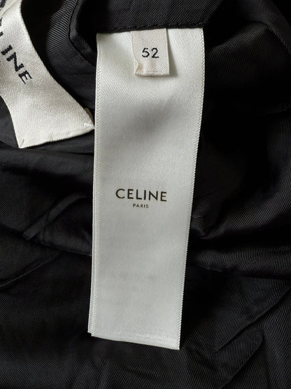 Celine Hedi Slimane F/W20 Checkered Wool Blazer