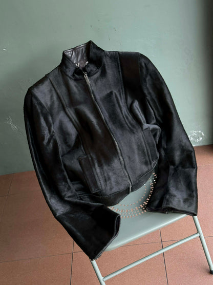Gucci by Tom Ford Pony Hair Leather Jacket