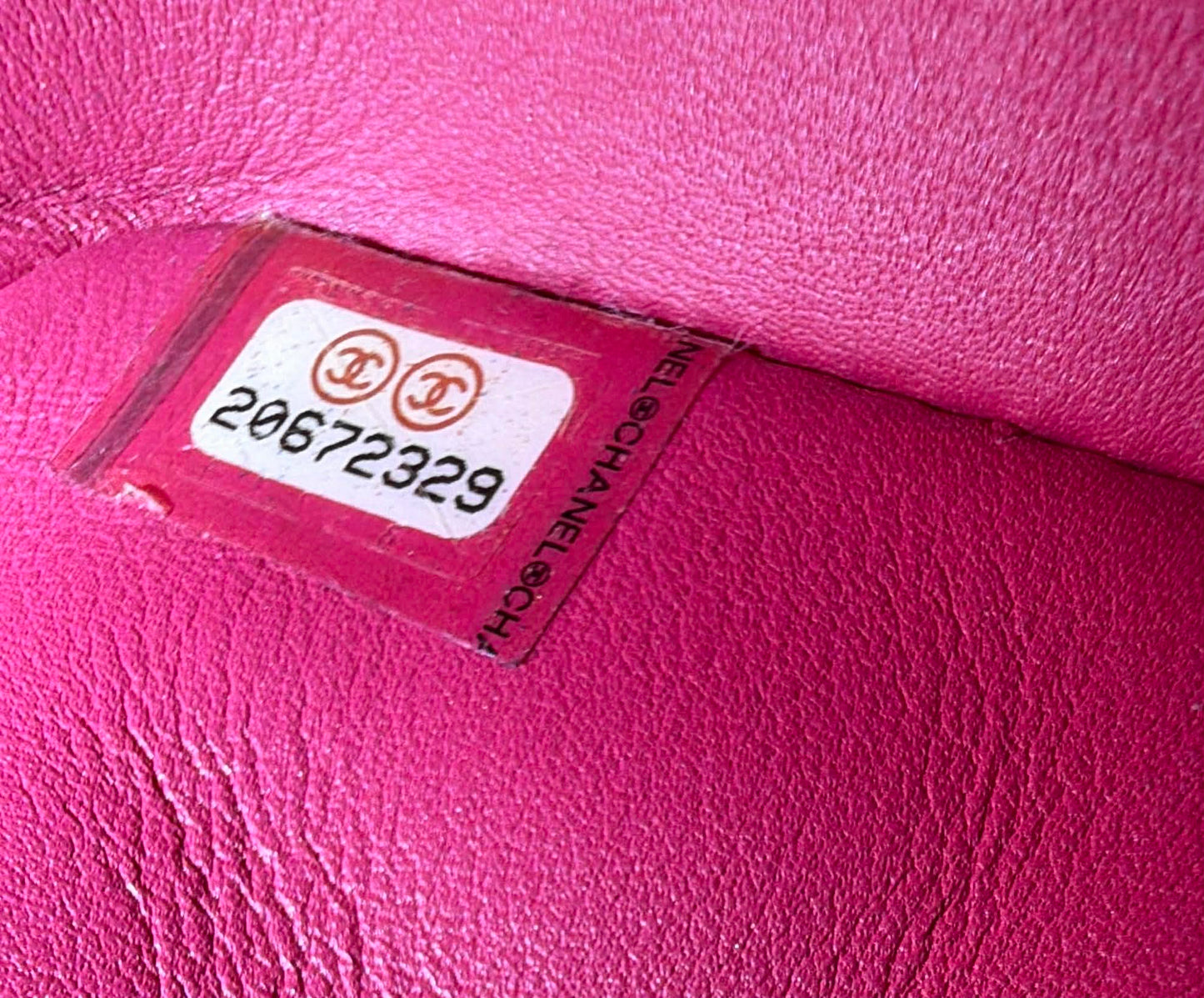 Chanel Pink Alligator Medium Double Flap