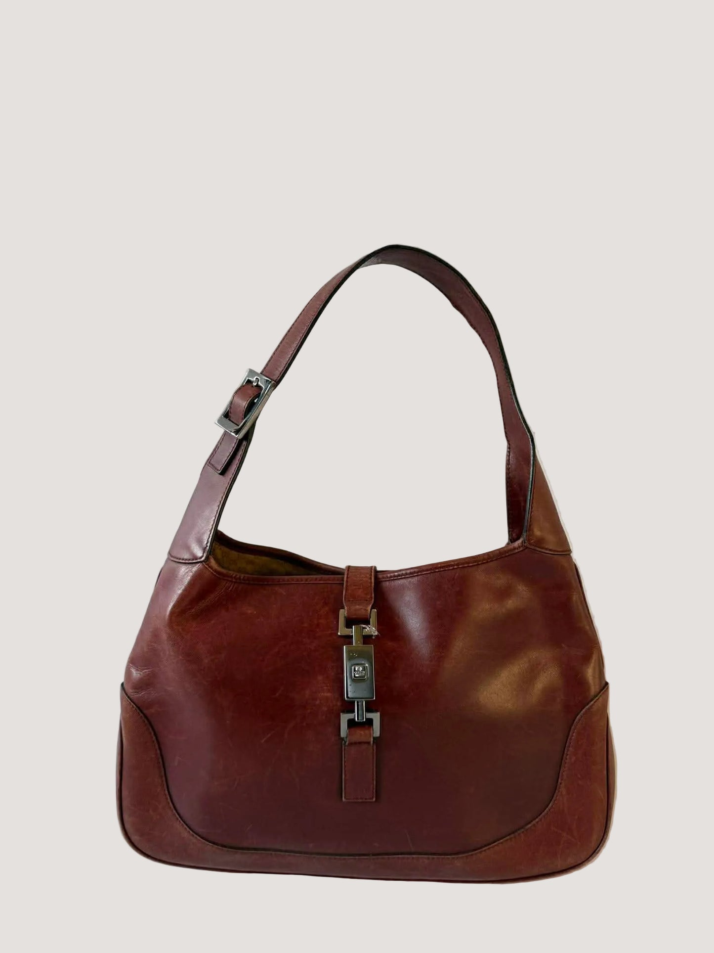 Gucci Maroon Jackie Handbag
