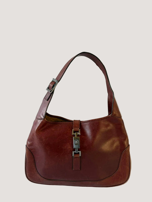 Gucci Maroon Jackie Handbag