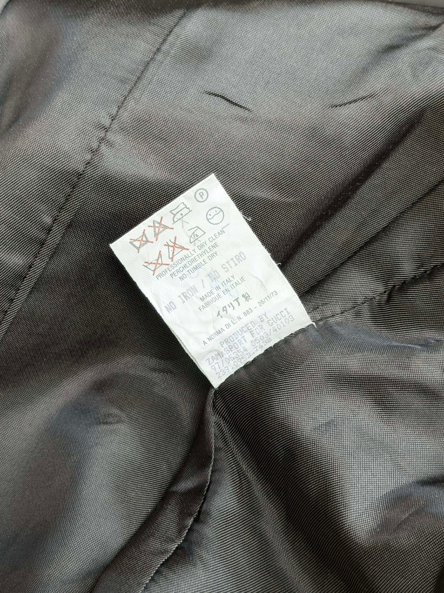 Gucci by Tom Ford Pony Hair Leather Jacket