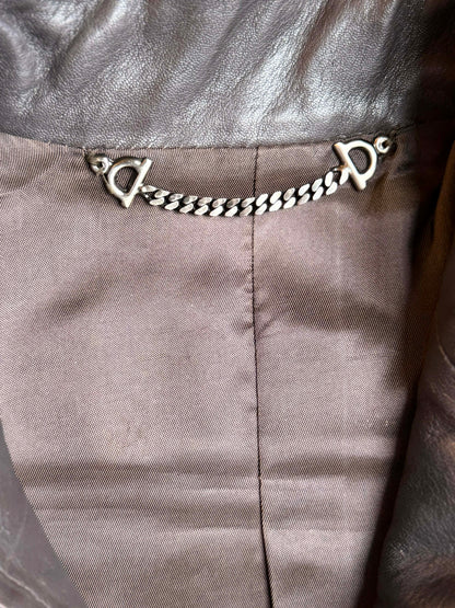 Gucci by Tom Ford Pony Hair Leather Jacket