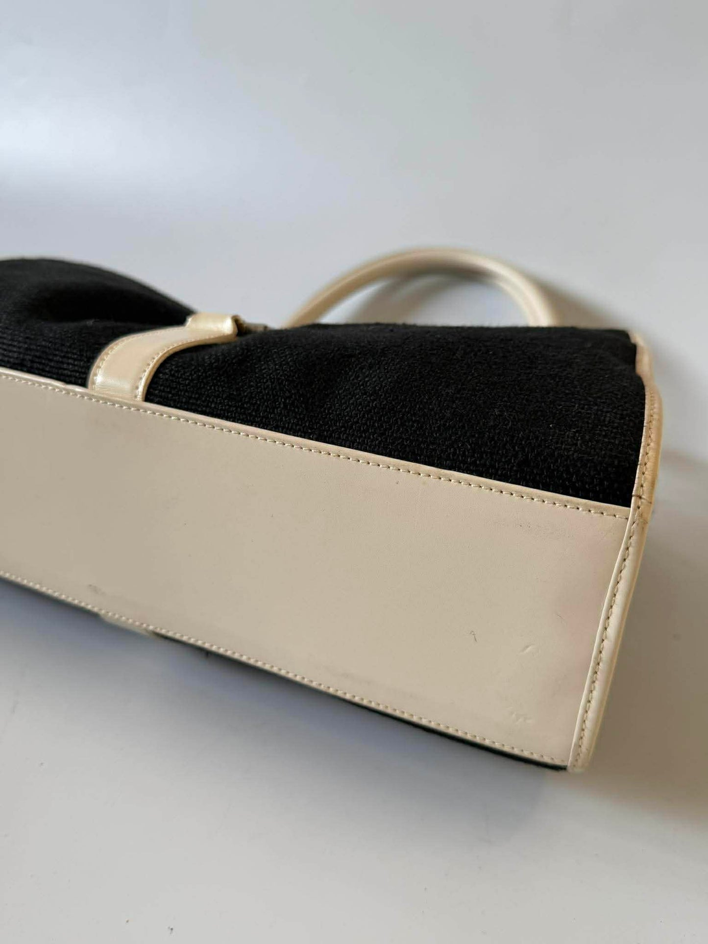 Gucci Jackie Bardot Canvas Shoulder Bag