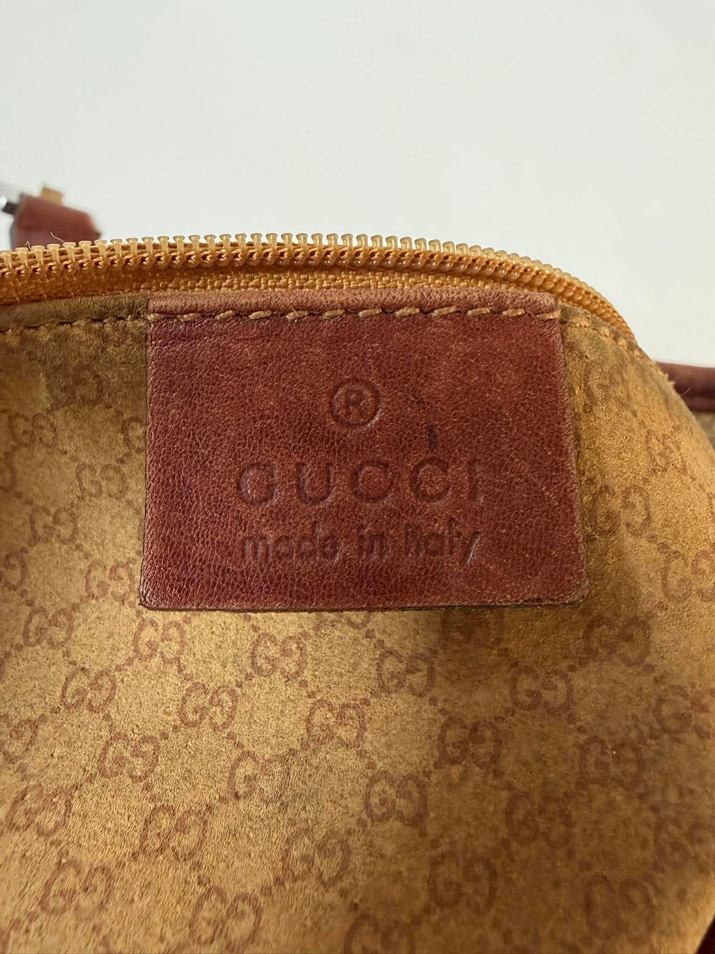 Gucci Maroon Jackie Handbag