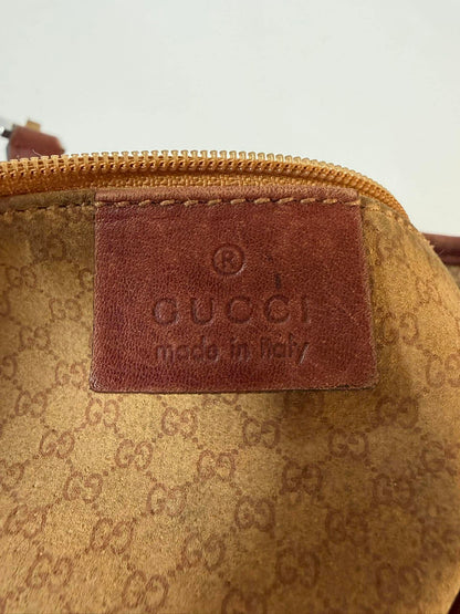 Gucci Maroon Jackie Handbag