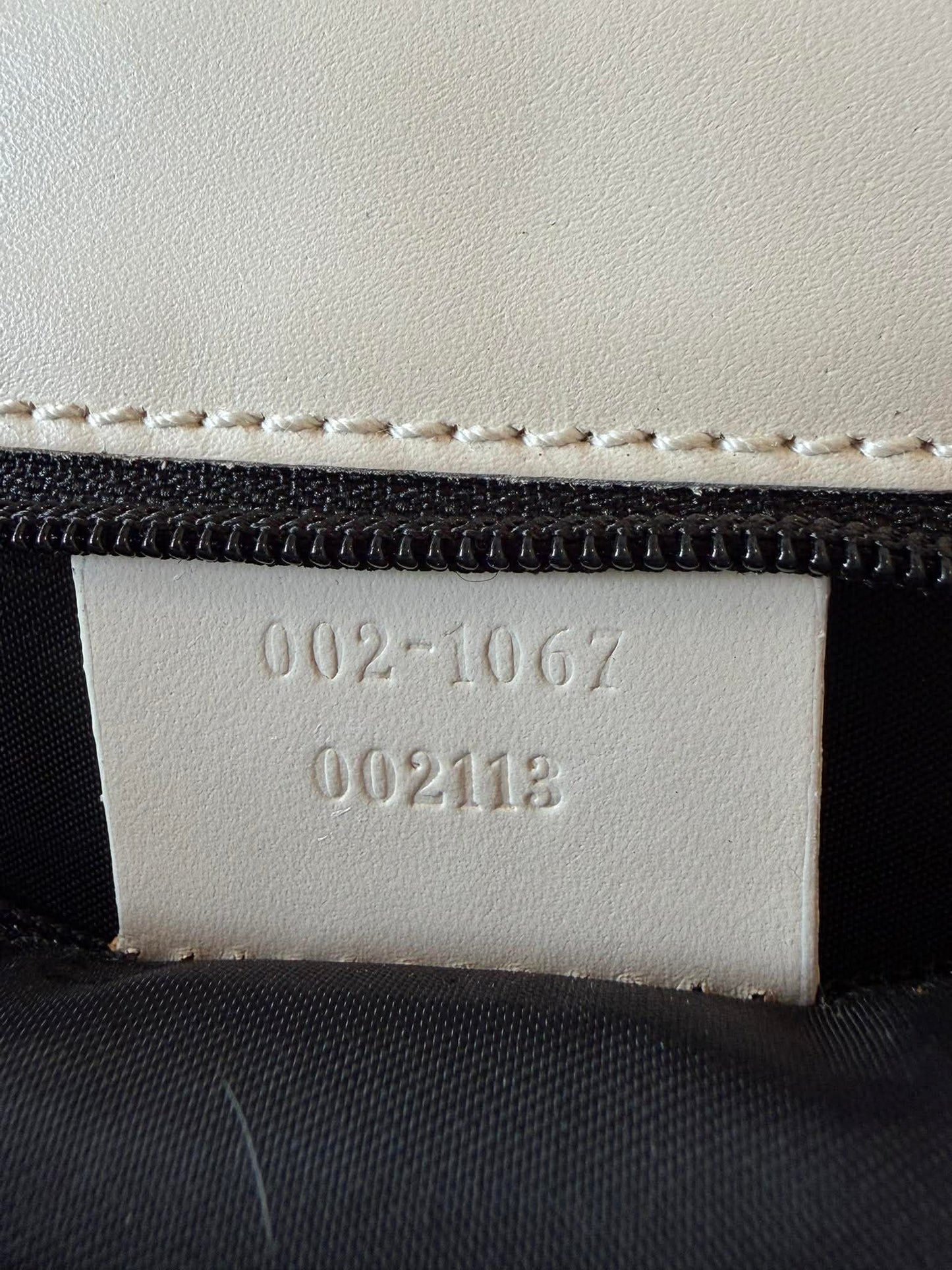 Gucci Jackie Bardot Canvas Shoulder Bag