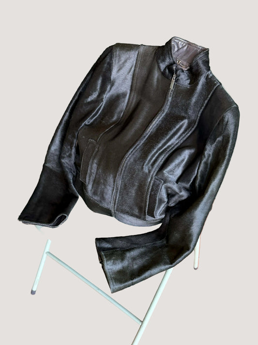 Gucci by Tom Ford Pony Hair Leather Jacket