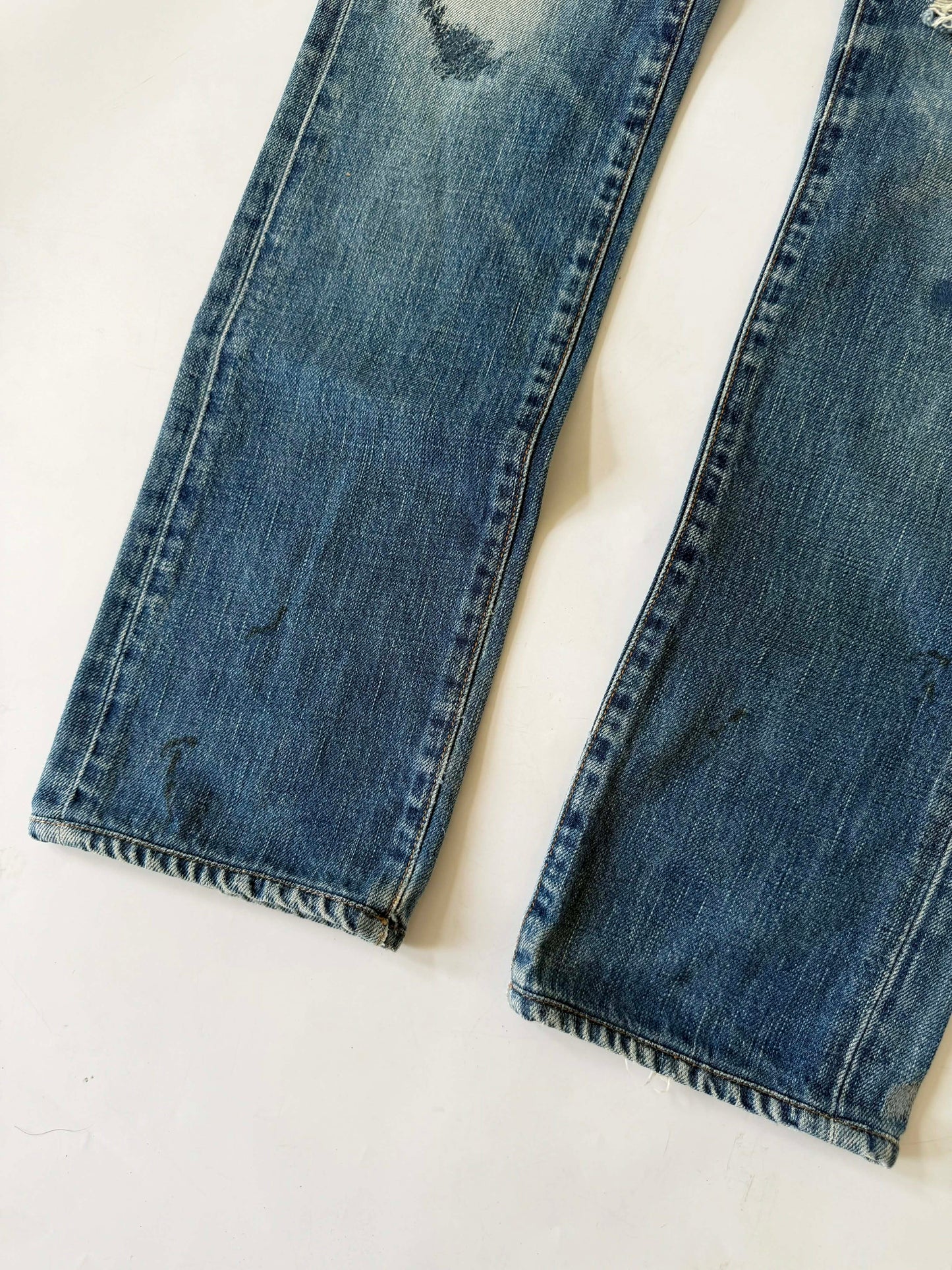 Dior Homme by Hedi slimane Distressed Jeans