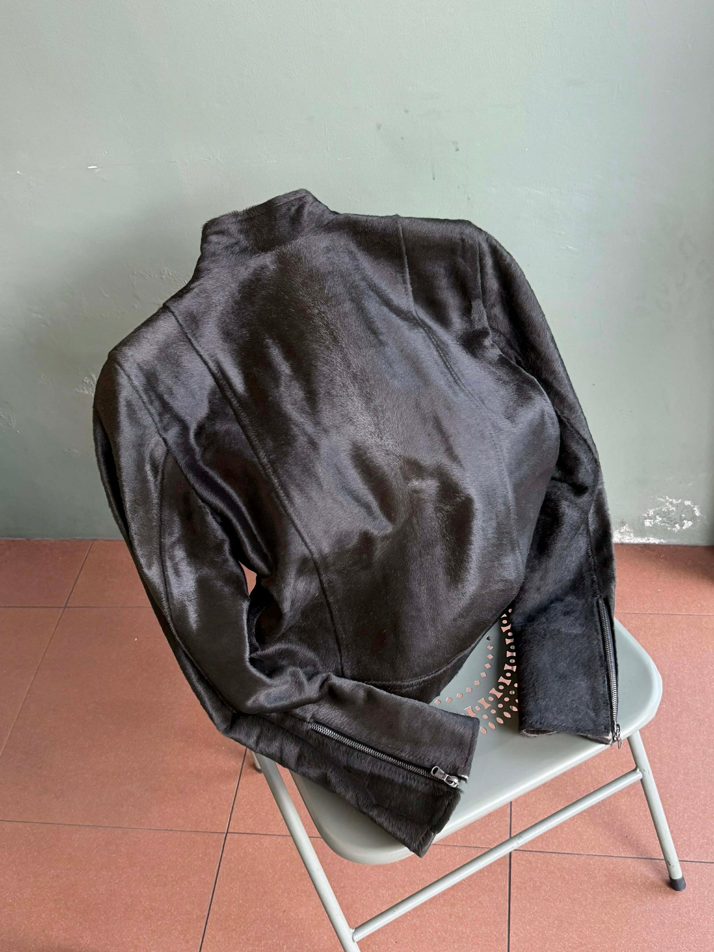 Gucci by Tom Ford Pony Hair Leather Jacket