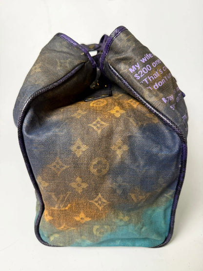 Louis Vuitton Richards Prince L.E Heartbreak Jokes Tote Bag