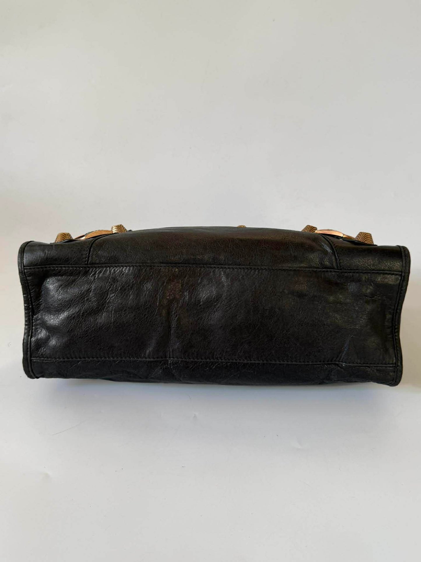 2000’s Balenciaga Black Giant 21 Bronze City Bag