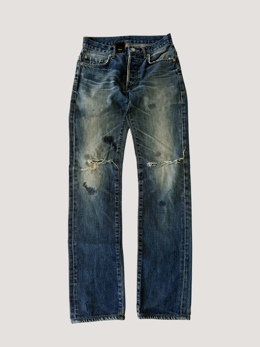 Dior Homme by Hedi slimane Distressed Jeans