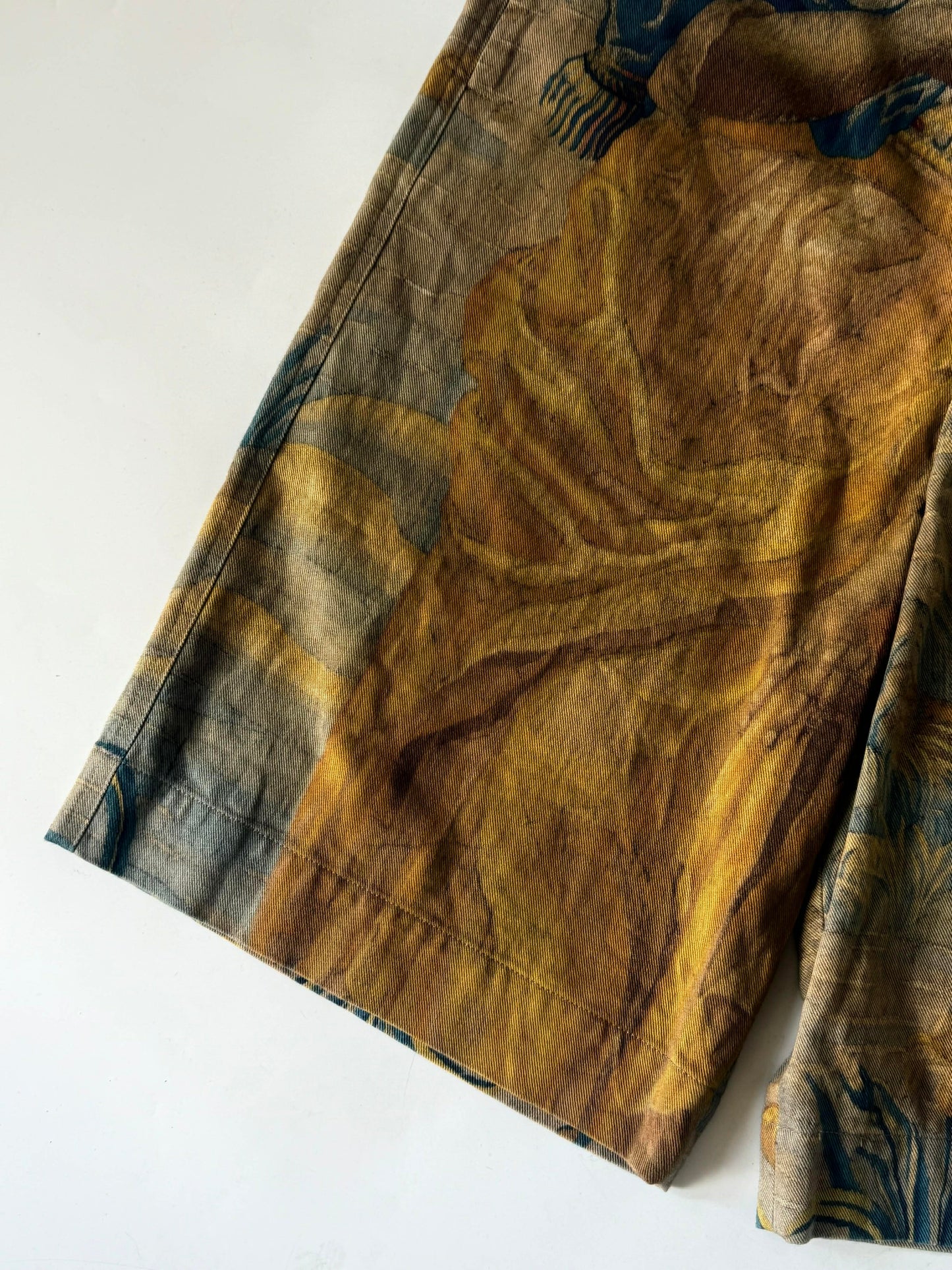 Dries Van Noten Pastoral Tapestry Print Shorts