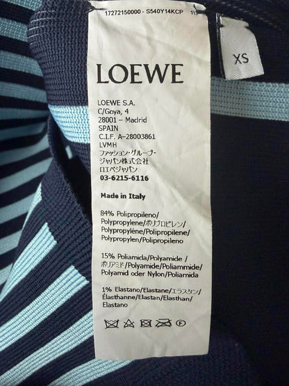 Loewe S/S23 Pixellated Light Blue Hoodie