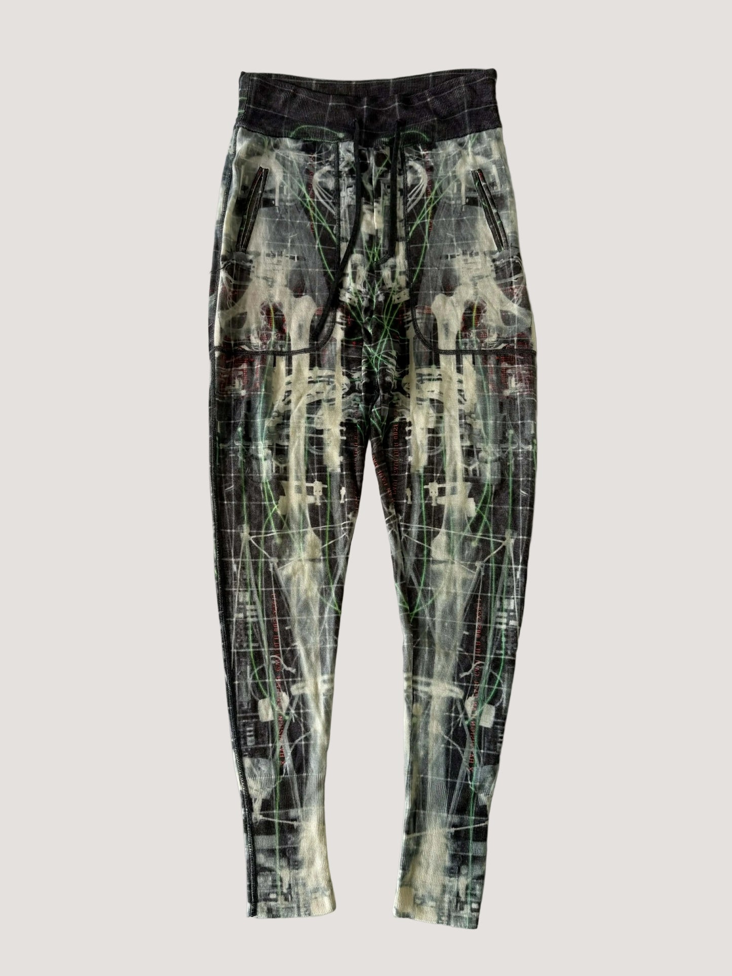 Jean Paul Gaultier Squeletor-Print Sweatpants Printed
