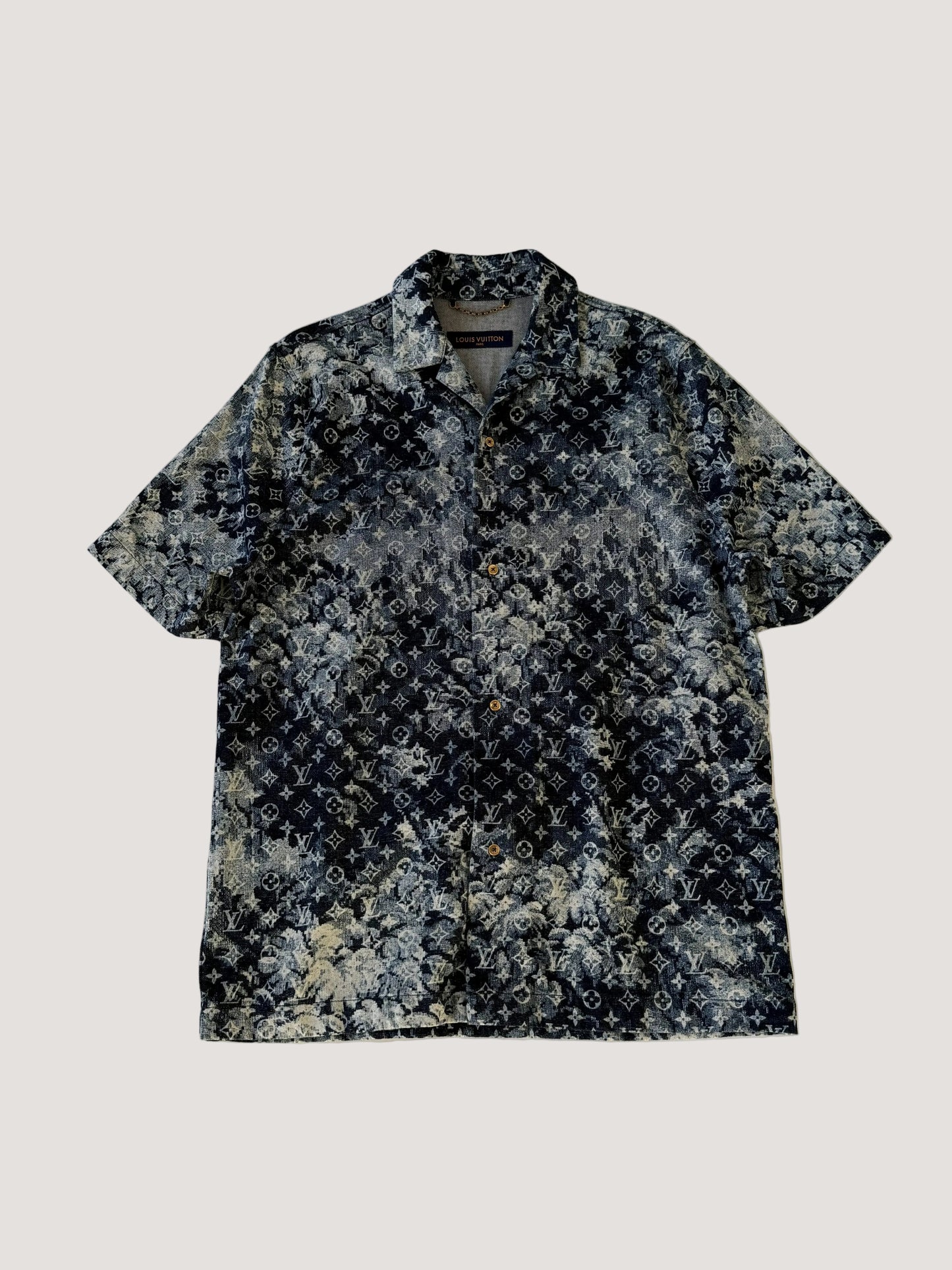 Louis Vuitton Hawaiian Tapestry Denim Polo