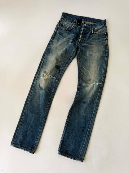 Dior Homme by Hedi slimane Distressed Jeans