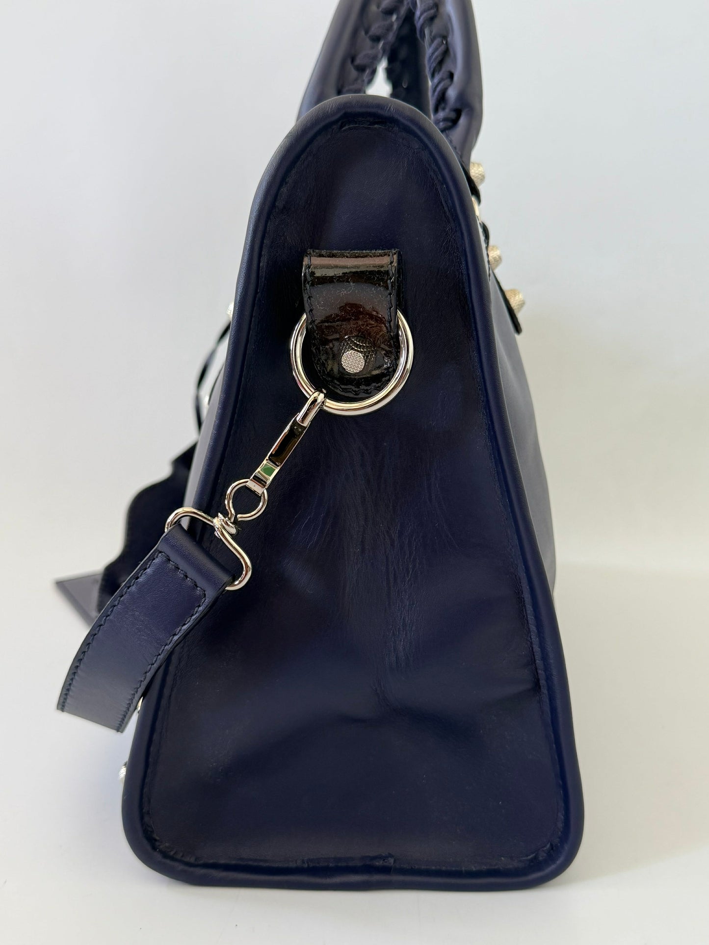 2000’s Balenciaga Purple Motorcycle City Bag