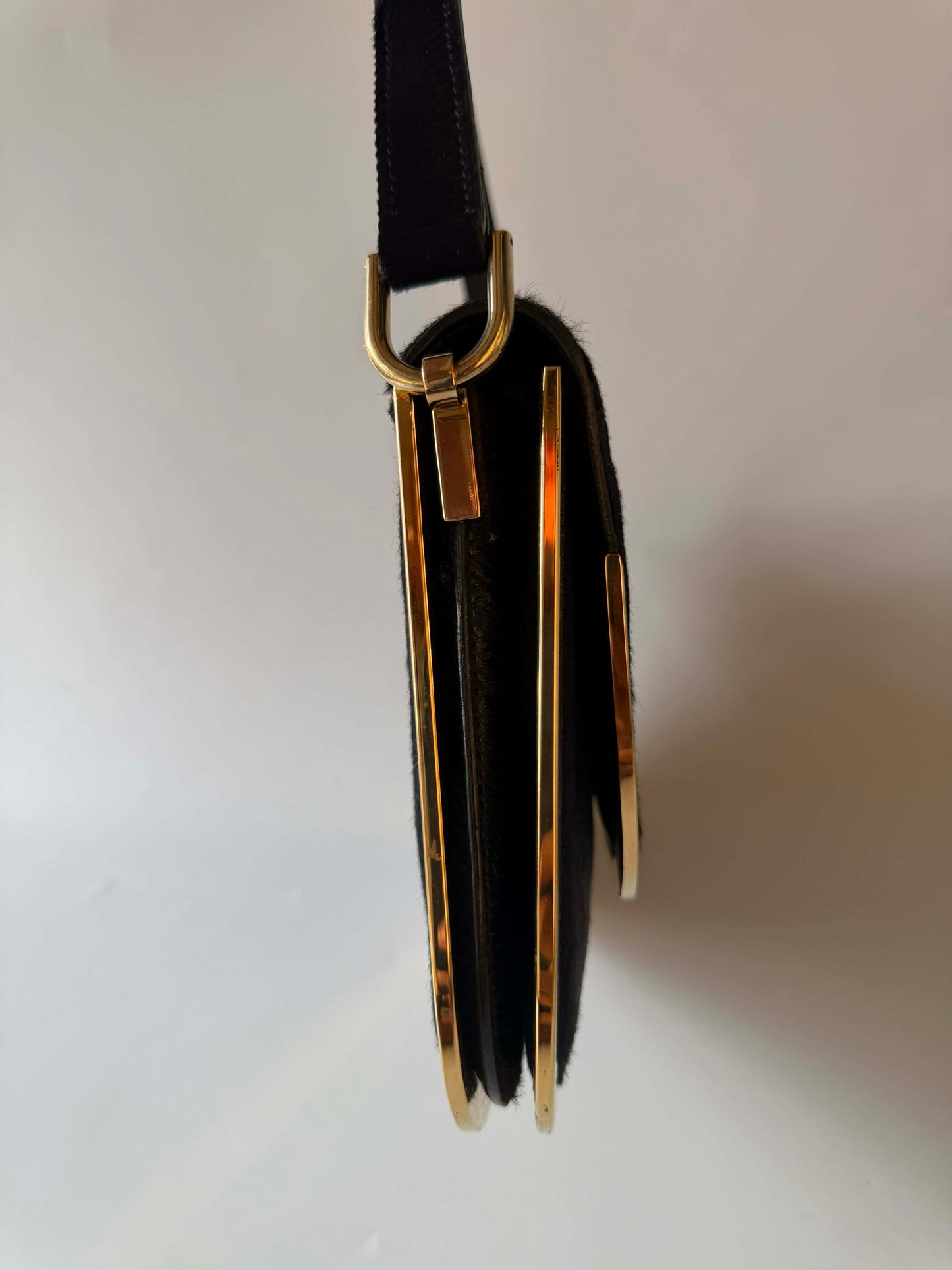 Vintage Gucci Ponyhair Shoulder Bag