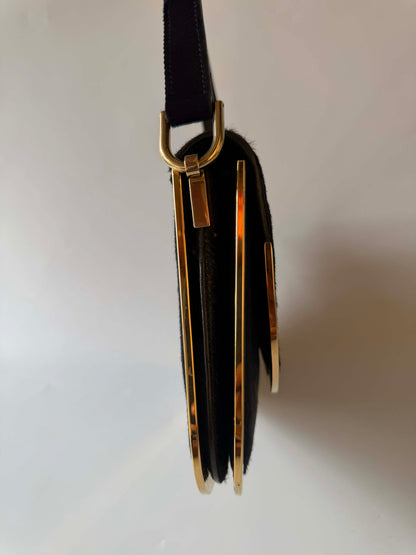 Vintage Gucci Ponyhair Shoulder Bag