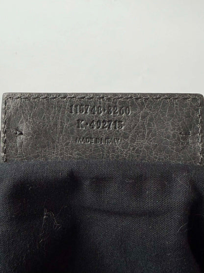 Balenciaga Gris Tarmac Motorcycle City Bag