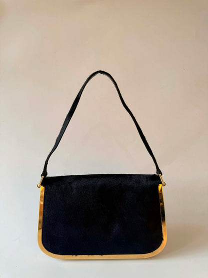 Vintage Gucci Ponyhair Shoulder Bag